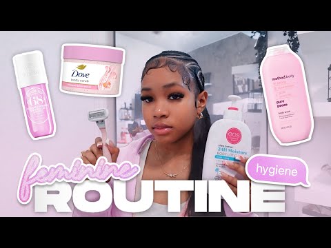 MY *feminine* HYGIENE ROUTINE | smell good 24/7, hair, skin, & oral care + tips!