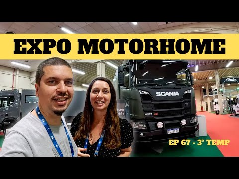 CHEGAMOS NA EXPO MOTORHOME 2024 E ESPERAMOS VOCÊS AQUI - EP 67 - 3ª TEMP