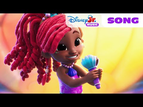 Disney Jr.'s Ariel "The Electric Swish Slide" Song 🎶 | The Little Mermaid | @disneyjr