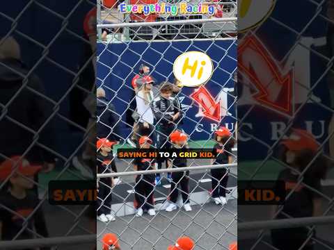 Kimi Antonelli Goes Out of His Way to Greet Grid Kid #kimiantonelli #f1shorts #f1