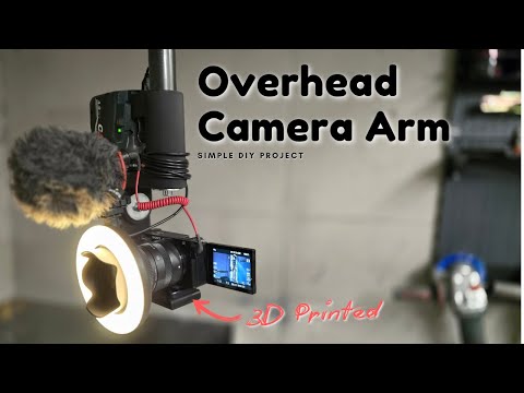 DIY Overhead Camera arm