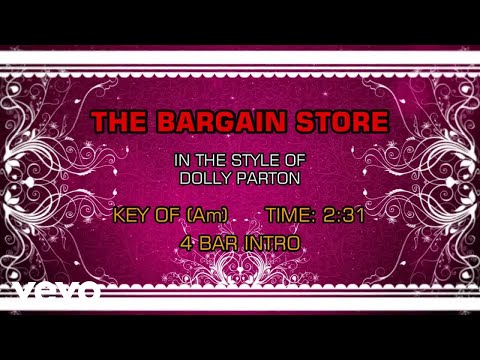 Dolly Parton – The Bargain Store (Karaoke)