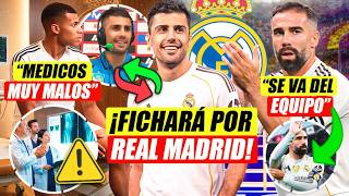 💣¡RODRI FIRMARÁ POR EL REAL MADRID! | CARVAJAL SE VA DEL MADRID | MEDICOS DEL REAL MADRID EMPEORAN