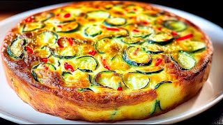 Nur wenige kennen dieses köstliche Zucchini Rezept! Schnelles Abendessen für die Familie! 2 ASMR!