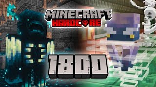 ÉPICO!!! 1800 DIAS NO MINECRAFT HARDCORE - Cidade Ancestral e Câmaras de Desafio 1.21