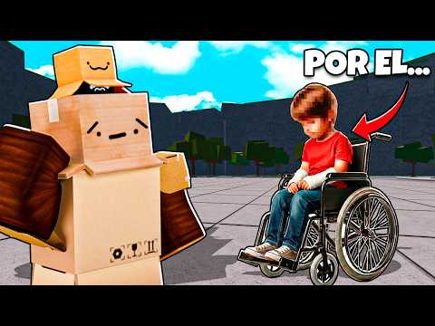 Su MAMÁ me pidió que LO AYUDARA en THE STRONGEST BATTLEGROUNDS…