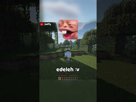 Minecraft Tapi Kalau Gua Ngomong Huruf A Video Selesai! #minecraftshorts   #shorts