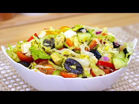 The most delicious GREEK salad! Fresh, easy, and full of flavor! Try this Athenian classic today!