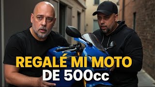 Así fue regalar mi moto sin saber a quién