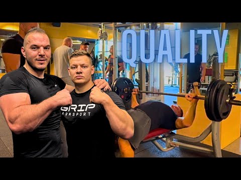 ERMES & RAY QUALITY BENCH PRESS WORKOUT