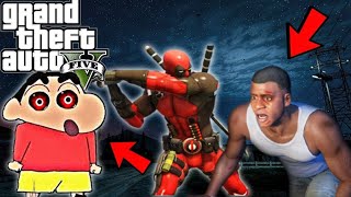 GTA 5 : SHINCHAN AND FRANKLIN saved the WORLD from DEADPOOL | PART 5 (ENDING)