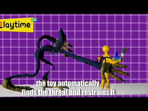 Grey PROTOTYPE HAND Poppy Playtime Chapter: 4