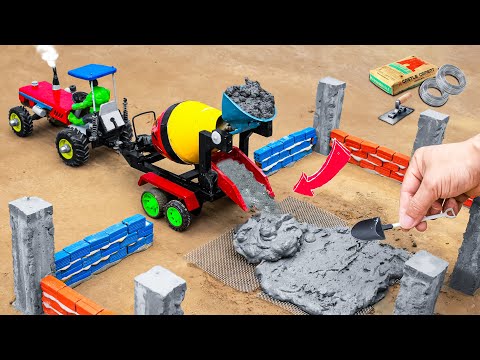 diy mini truck house building construction science project | @sunfarming7533 | @sanocreator