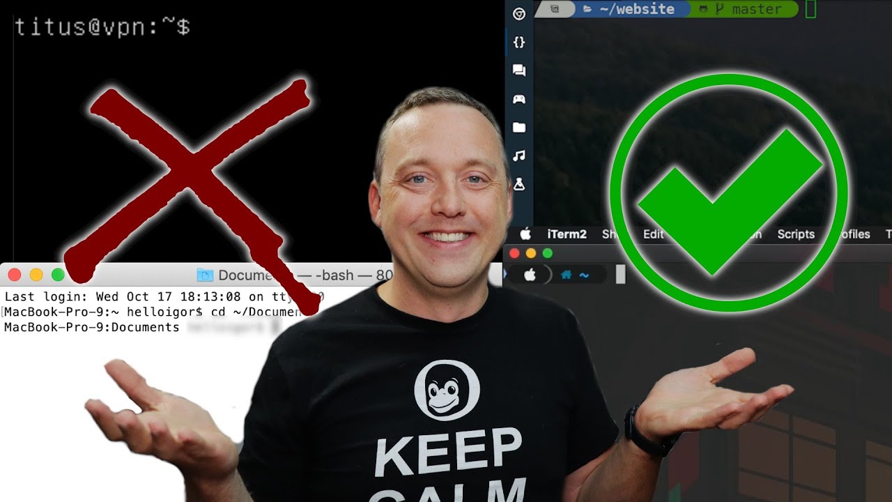 Customizing Terminal Mac and Linux - Chris Titus Tech