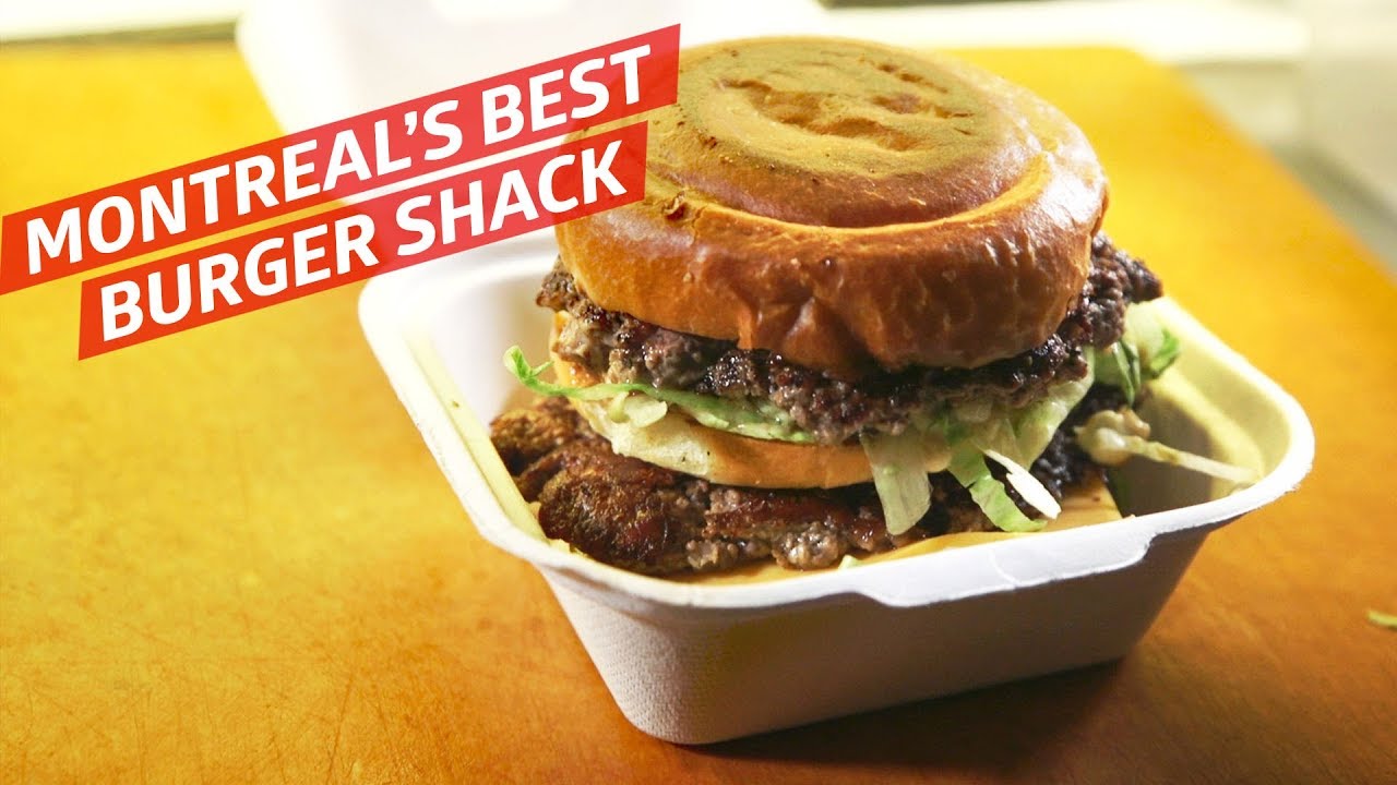This Is Montreal's Best Burger Shack Dining on a Dime