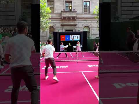 Carlos Alcaraz plays Pickleball! 👏🏼 #atptennis #tennis #alcaraz #fritz #minaur