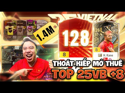 Vodka Quang | Tạm biệt kiếp mở thuê Acc chính hóa rồng lụm nhiều triệu tỷ & kèo 25VB +8 cực hiếm 128