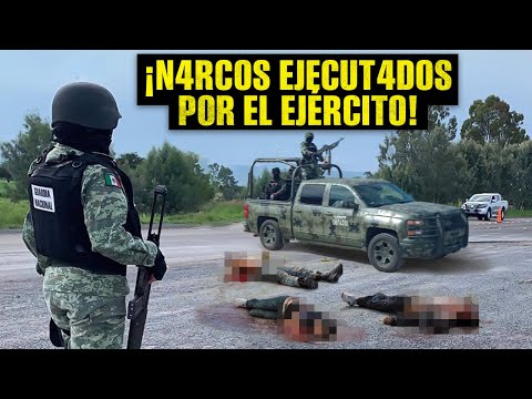 ¡TIR0TE0S impactantes! Así son EMBOSCADOS y ANIQUIL4DOS los N4RCOS por SOLDADOS mexicanos