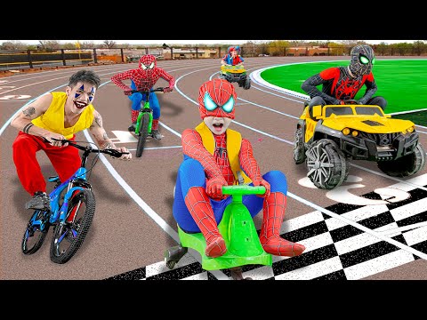 What If Many SPIDER-MAN in 1 HOUSE...?? || SPIDER MAN Vs JOKER Take in Nationals SPORTS GAME + MORE