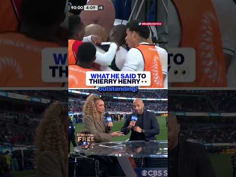 YOU ARE MY IDOL 鉂わ笍 | CBS Sport Golazo America #usmnt #soccer #concacaf #panama