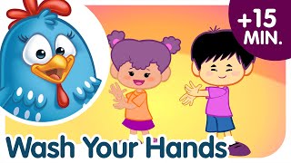 Wash Your Hands🧴| Hindi Nursery Rhymes | Lottie Dottie Murgi