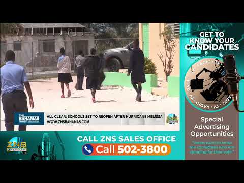 YouTube video thumbnail: All Clear: Schools Set To Reopen After Hurricane Melissa