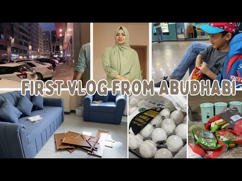 First Vlog from Abudhabi / day 1 shopping / zulfia's recipes