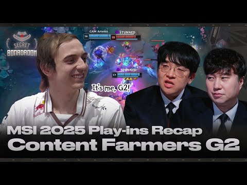 G2 was Just Playin' | Secret Boardroom | MSI 2025