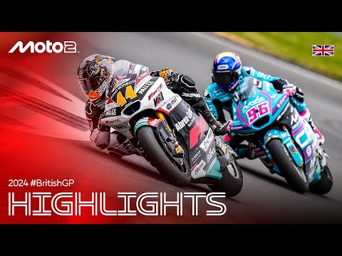 Moto2™ Race Highlights 🔥 | 2024 #BritishGP