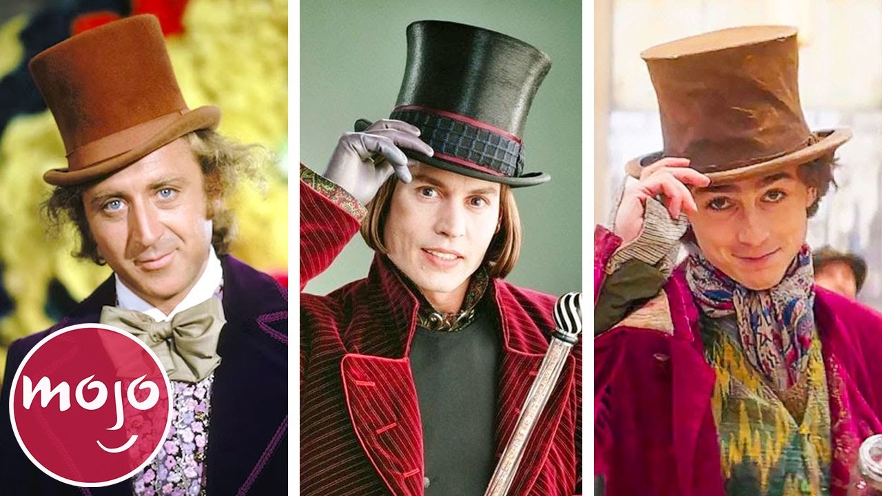 Timoth e Chalamet as Wonka VS Gene Wilder VS Johnny Depp