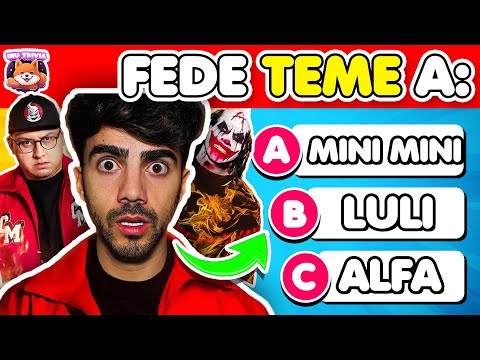 ¿Cuánto Sabes de FEDE VIGEVANI? - Quiz de Fede Vigevani, Kim Loaiza🤔❓🎵 | ¡ADIVINA QUIÉN CANTA😍