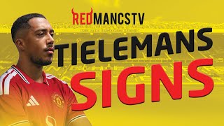 MAJOR BREAKING NEWS: YOURI TIELEMANS  SIGNS FOR MANCHESTER UNITED HERE WE GO!!