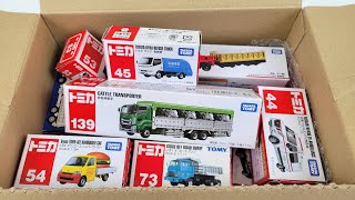 ASMR ☆ 7 minutes of satisfying unboxing, Ambulance Garbage Trucks Model Cars ASMR ☆ Toy Review!