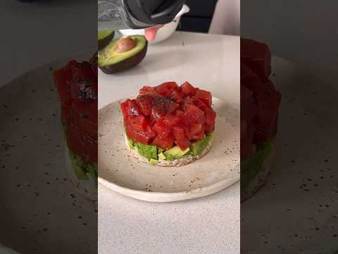 Tartar de no-atún #quedeliciarecetas #receta #recetavegana #tartarvegano #comidavegana