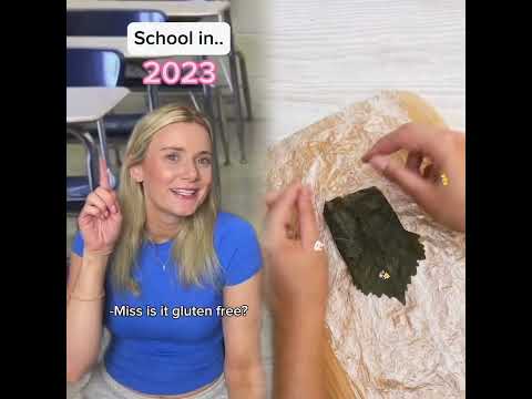 School in 2003 vs 2023.. - 100K ON TIK TOK!! Thank u all so so much! 🏼 #2040 #comedy #lol #pov