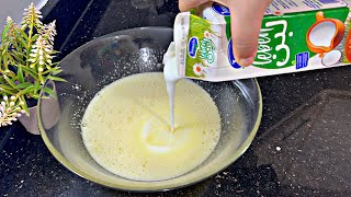عندك لبن و شوية الفينو ‼️ حضري اسهل والذ وصفة للكوتي 😋 فين تبان الحرشة وكيكة قدامها😍 