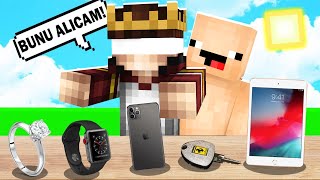 Minecraft'ta Dokunduğun HER ŞEYİ SATIN Alıyorum!
