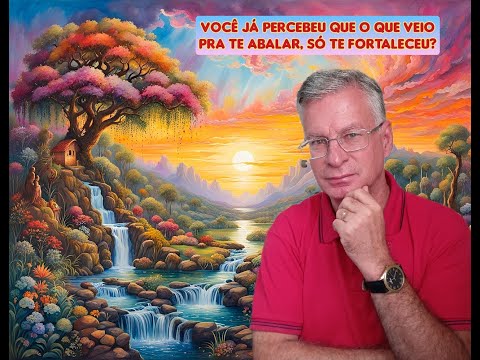 VOCÊ JÁ PERCEBEU QUE O QUE VEIO PRA TE ABALAR, SÓ TE FORTALECEU?