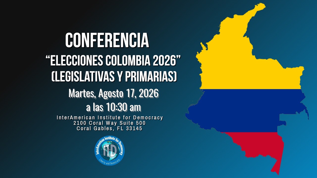Conferencia “Elecciones Colombia 2026” (Legislativas y primarias)