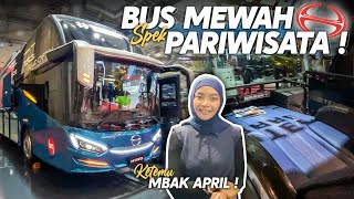 MEMANG AGAK LAIN BUS INI ! Bus Terbaru Bagong Biru Pariwisata Hino RM 280 ABS
