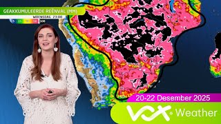 20-21 Desember 2025 | Vox NAWEEK Weervoorspelling