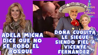 Adela Micha dice que su bosque es legal.  Doña Cuquita no está enamorada