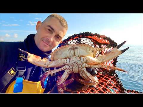 Hand Hauling The FishLocker Lobster and Crab Pots 2025 | The Fish Locker