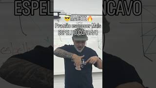 Macete pra lembrar do espelho côncavo #ensinodefisica #educação