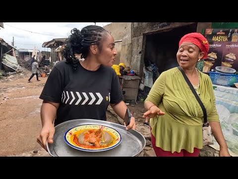 Cooking out Delicious Food in Nigeria || AMALA | African village life