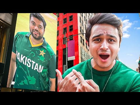 I Put DUCKY BHAI On A Billboard in NEW YORK!!