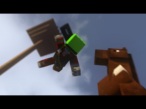 Dream Horse Clutch Minecraft Speedrunner VS 3 Hunters FINALE REMATCH Animation