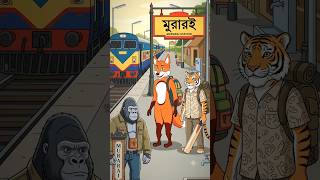মিচকে শেয়ালের চেন্নাই সফর 🦊 | Tiger vs siyal |Fox Cartoon | Rupkhothar Golpo | Bangla Cartoon |