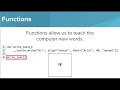 Programming Concepts and Syntax Errors