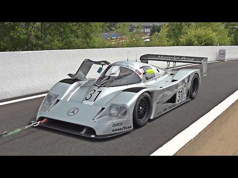 Mercedes-Benz SLS AMG GT3 + Sauber C11 ex. Michael Schumacher! PURE SOUNDS!
